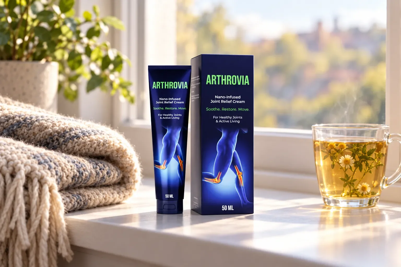 Arthrovia — le produit au quotidien