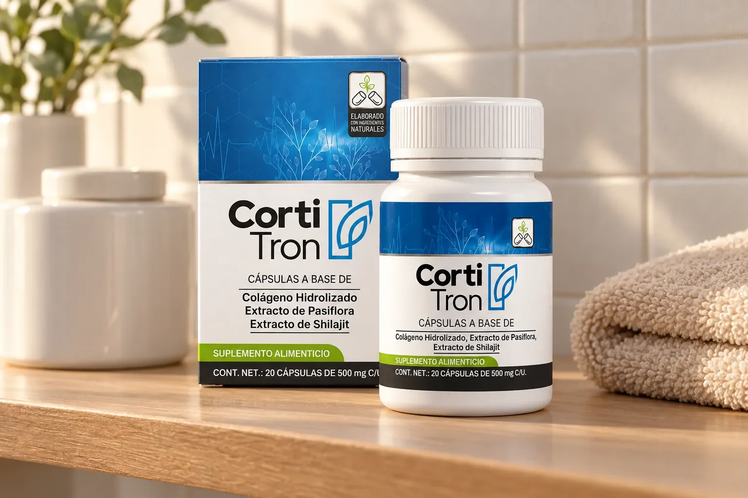 Cortitron — le produit au quotidien