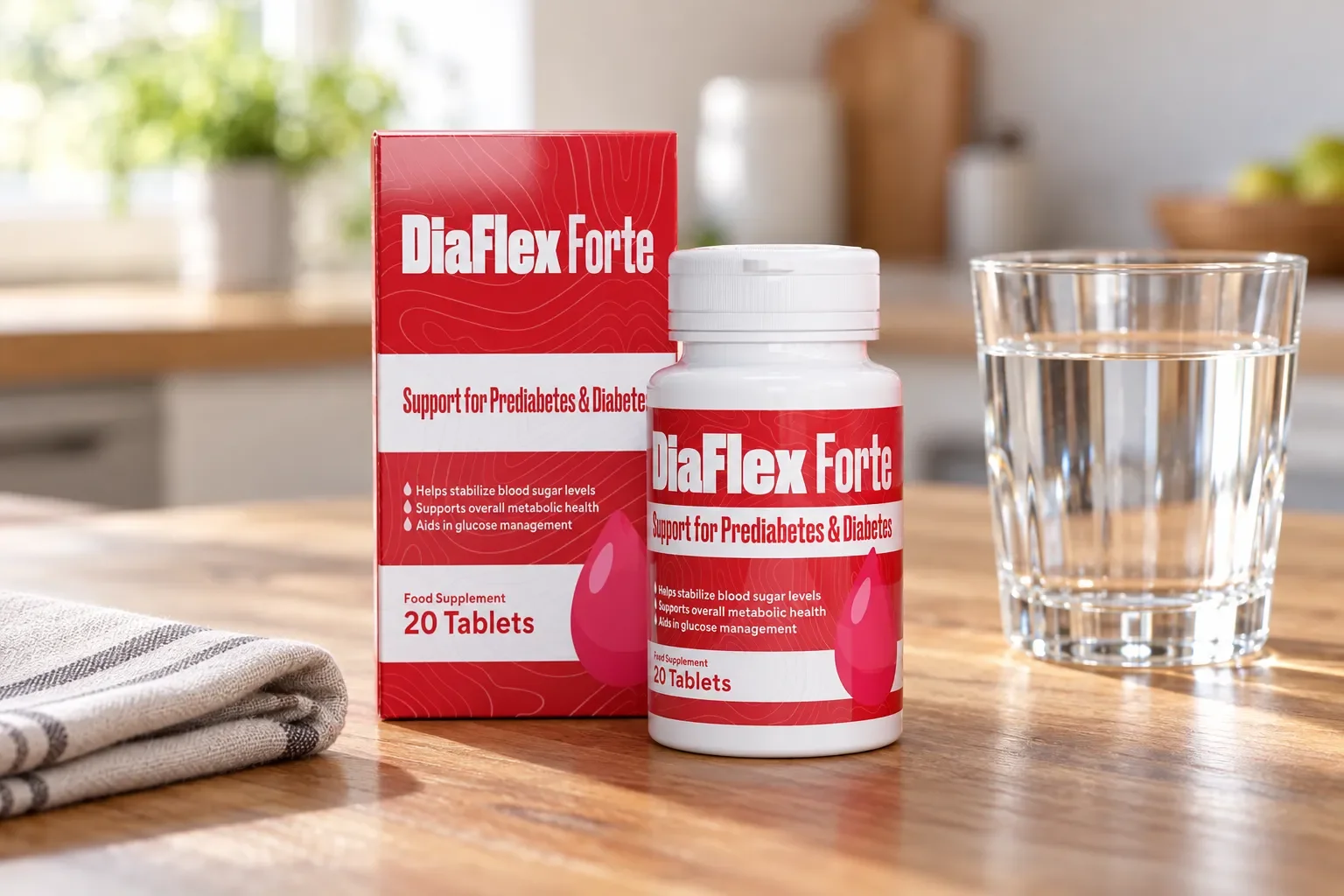 DiaFlex Forte — le produit au quotidien