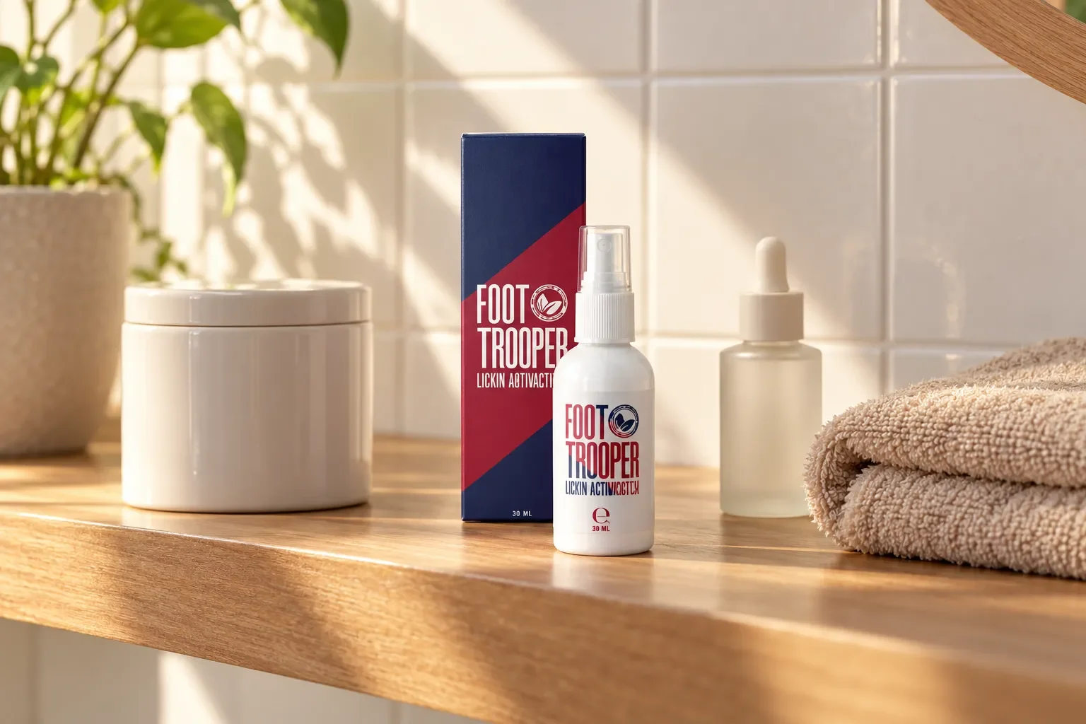 Foot Trooper-средство от грибка — le produit au quotidien