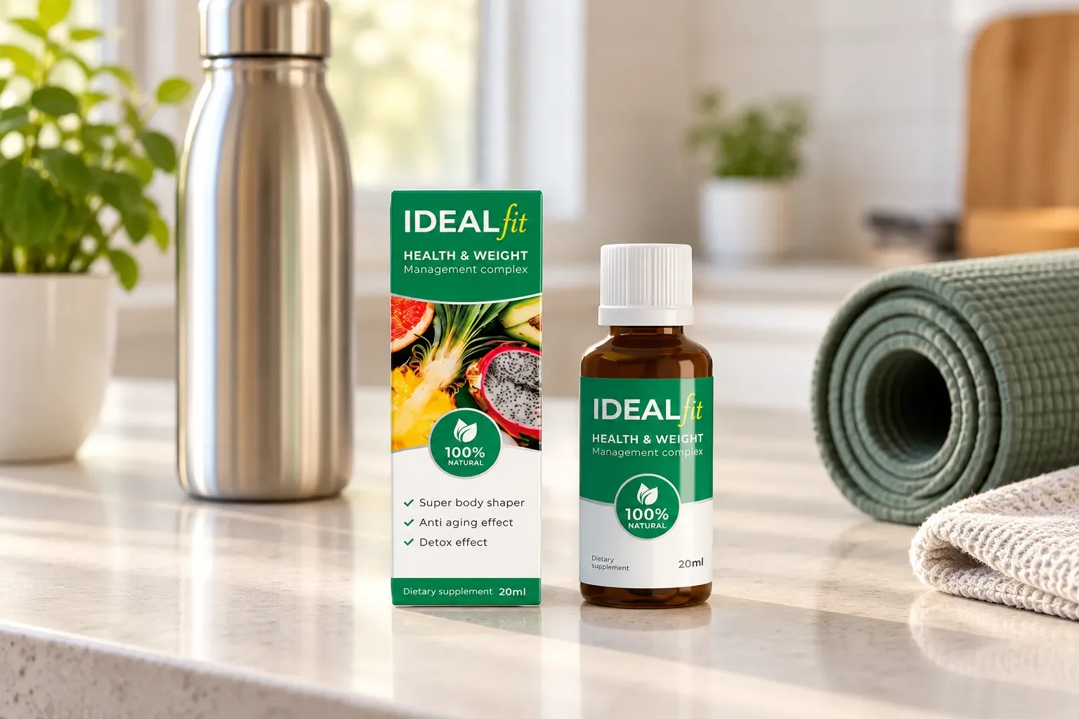 IdealFit — le produit au quotidien