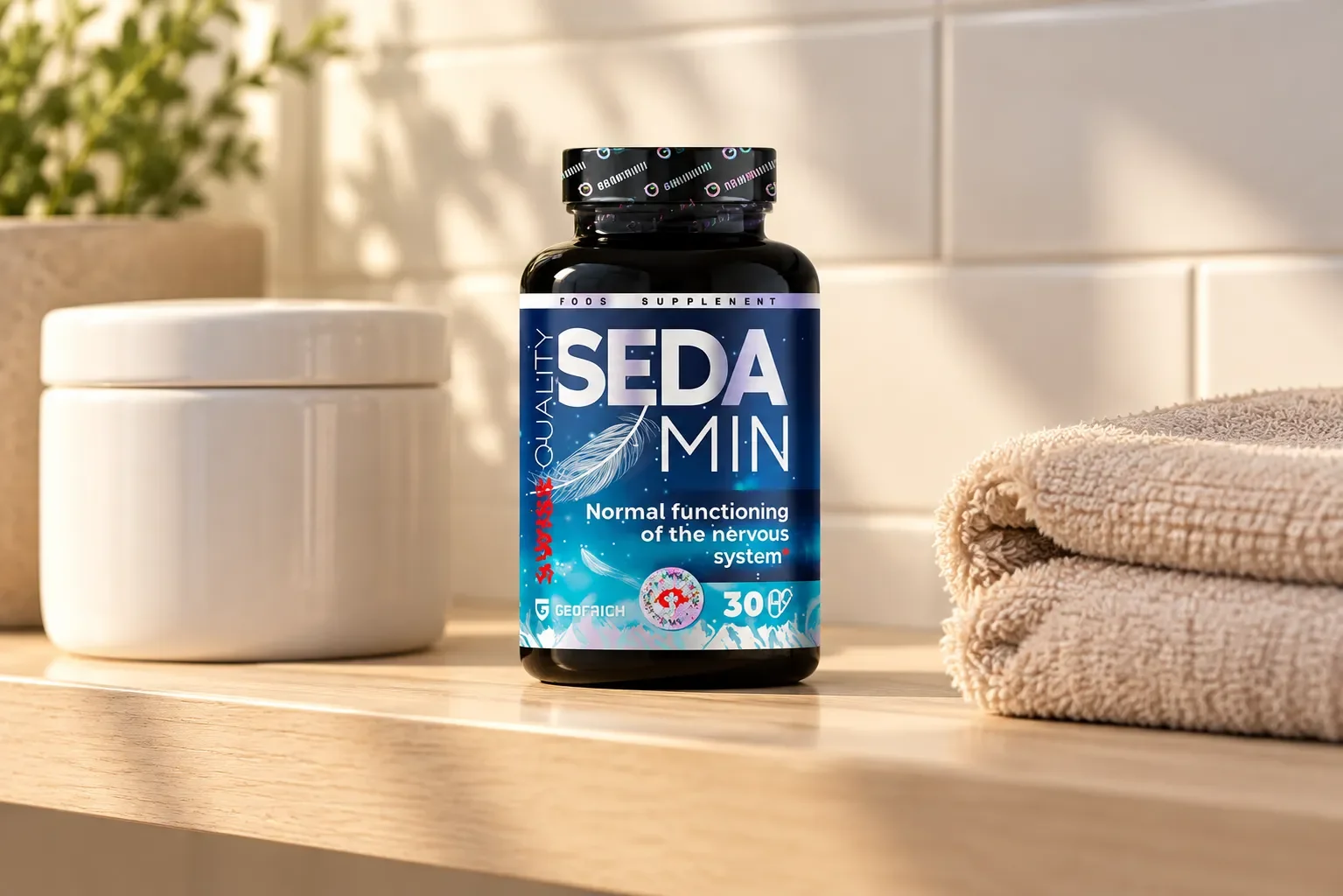 Sedamin — le produit au quotidien